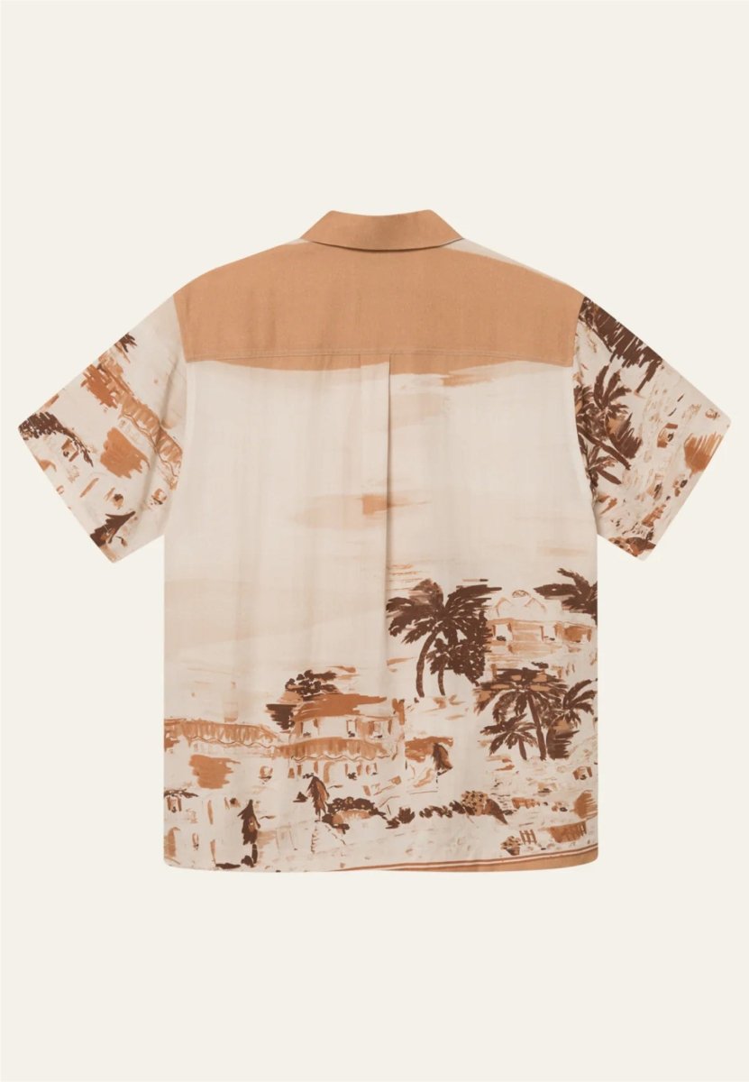 Les Deux Coastal aop ss shirt - Mandy