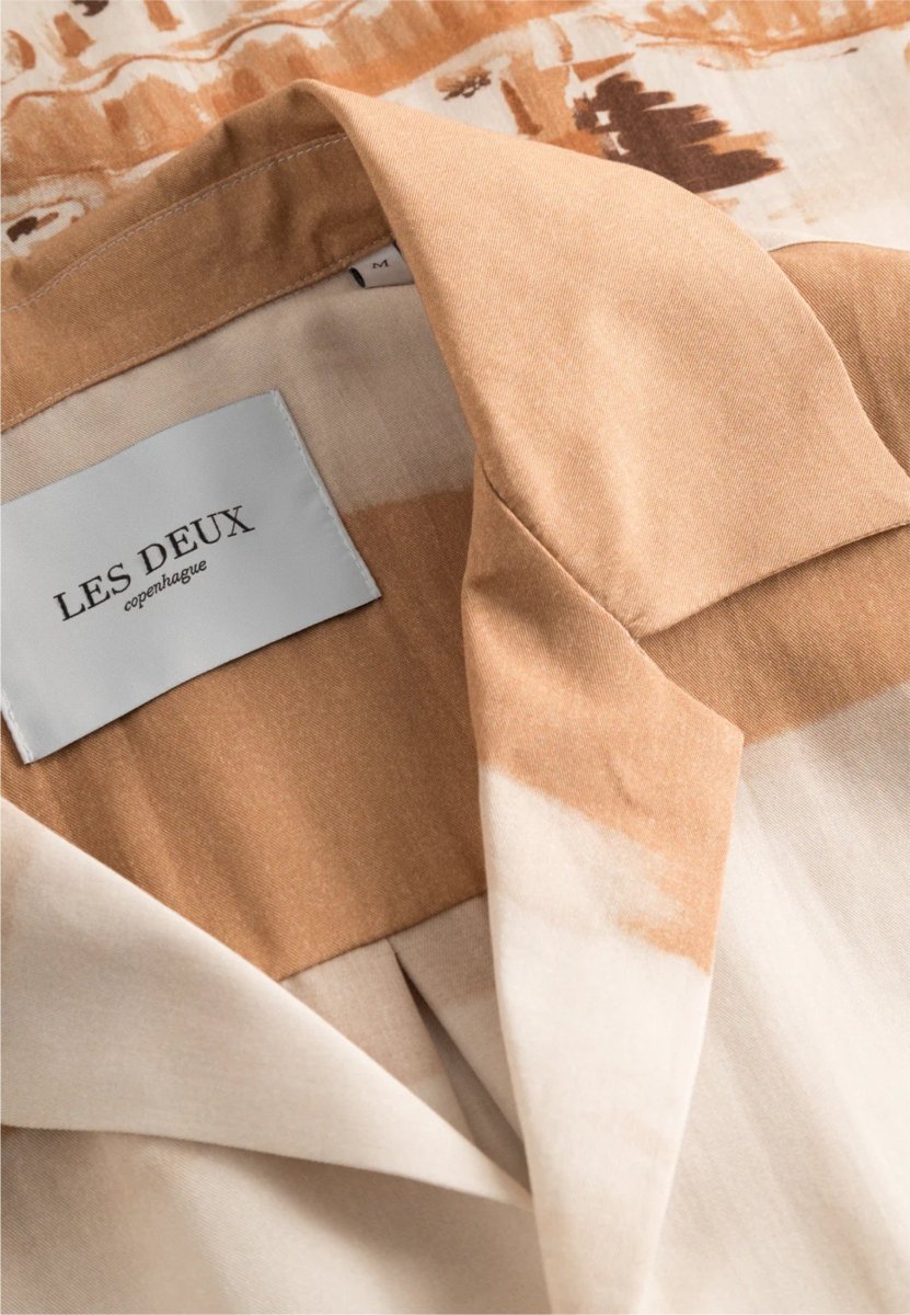 Les Deux Coastal aop ss shirt - Mandy