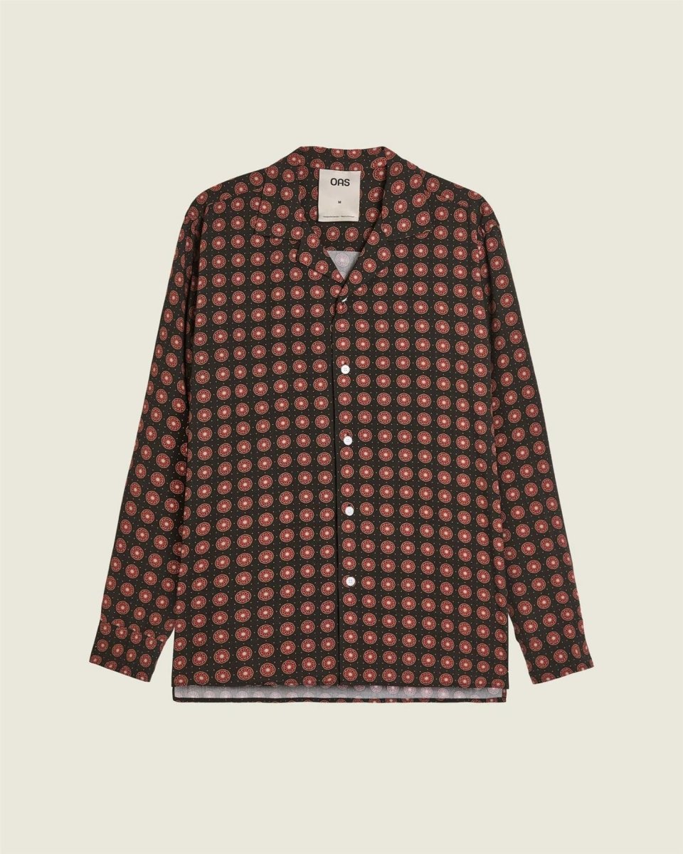 OAS Coffee Lumo Viscose Long Sleeve - Mandy