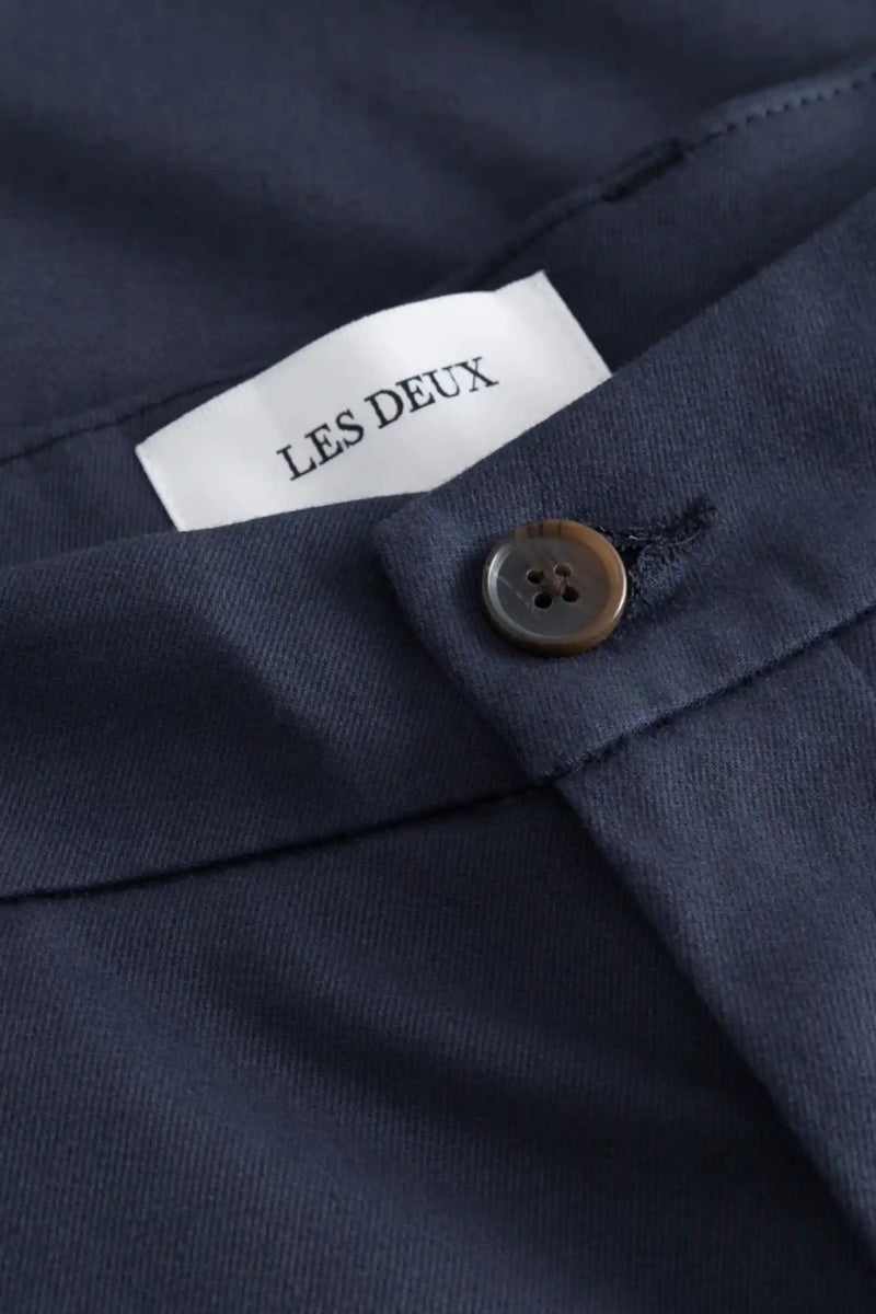 Les Deux Como Reg Cotton Suit Pants - Mandy