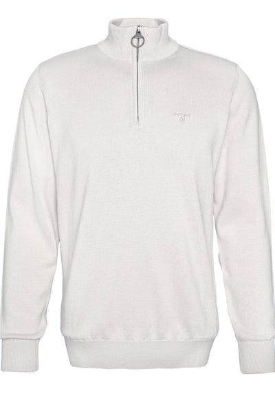 Cotton half zip