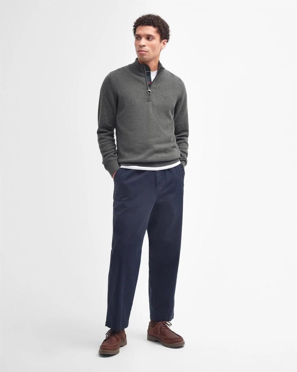 Barbour Cotton Half Zip - Mandy