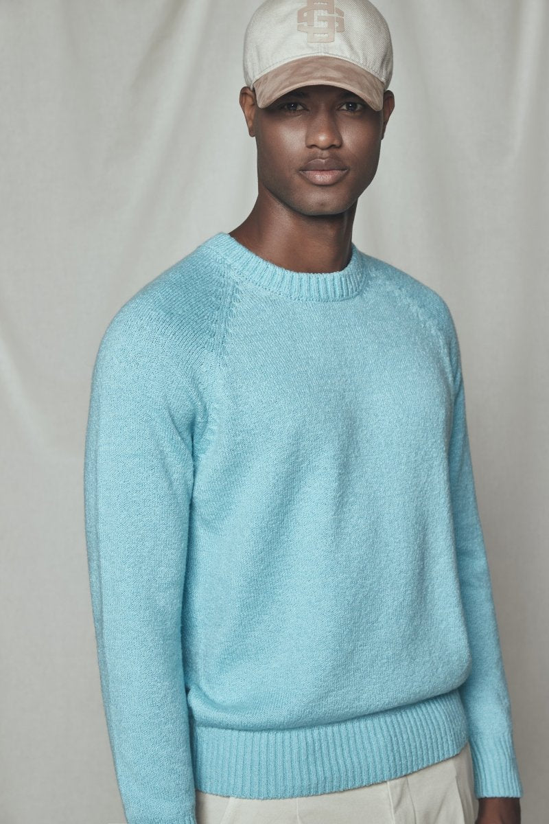 Gran Sasso Crew Long Sleeve i 100% bomull - Mandy