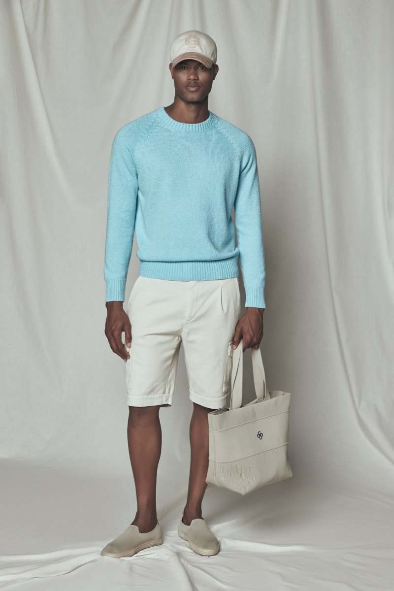 Gran Sasso Crew Long Sleeve i 100% bomull - Mandy