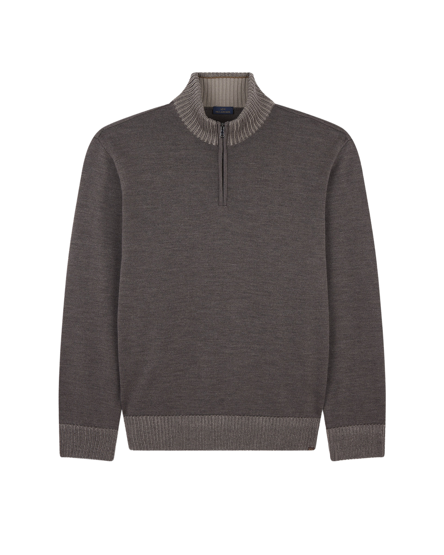 Soft Cool Touch wool half zip sweater