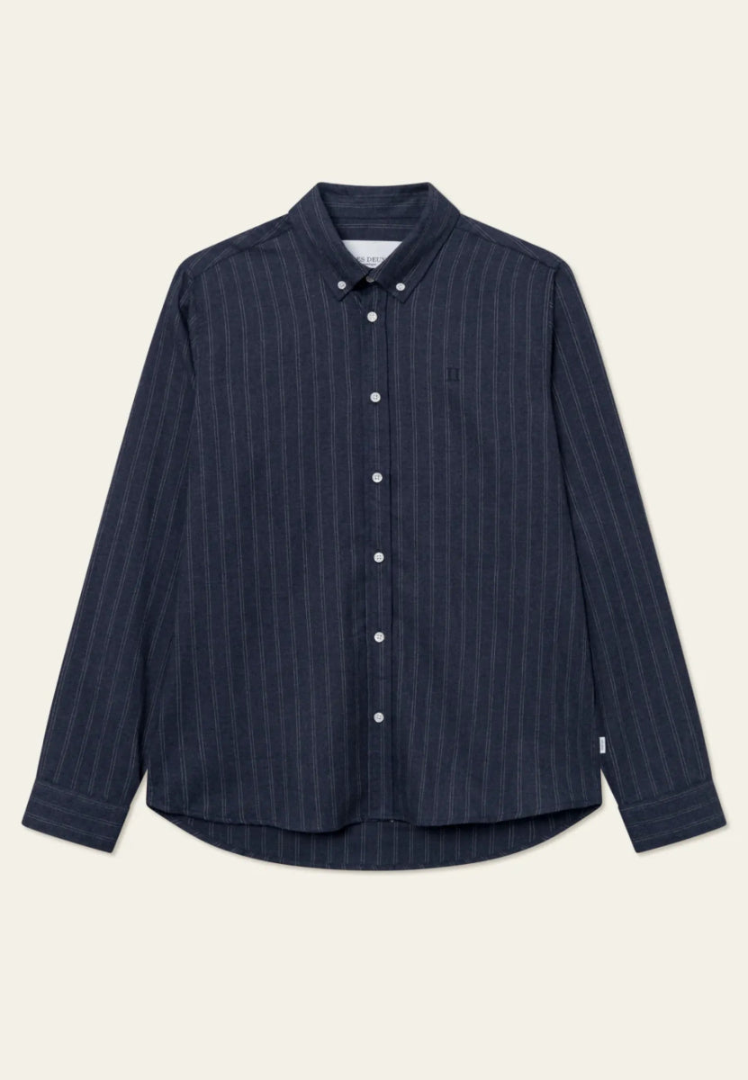 Les Deux Desert Reg Stripe Shirt - Mandy