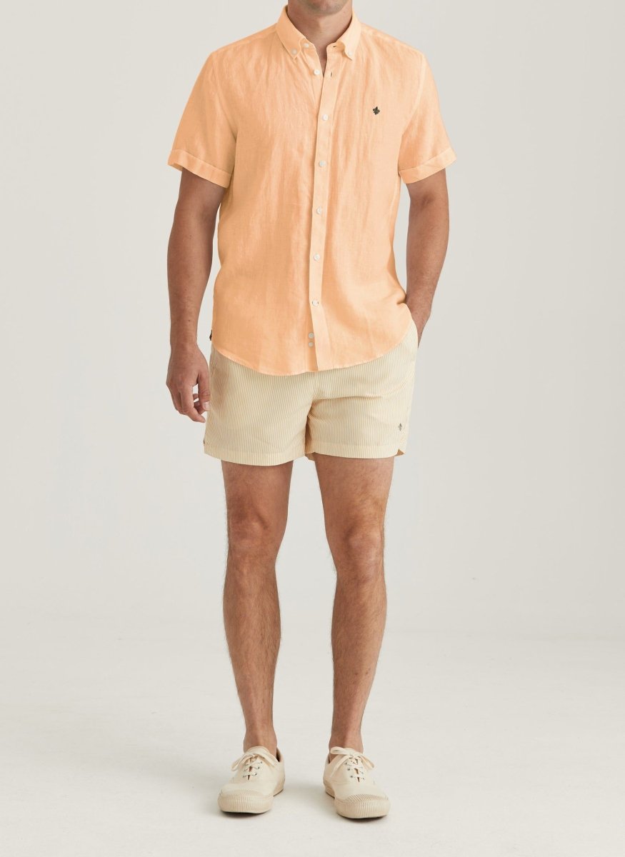 Morris Stockholm Douglas Linen SS - Mandy