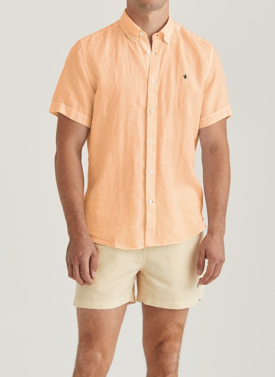 Morris Stockholm Douglas Linen SS - Mandy