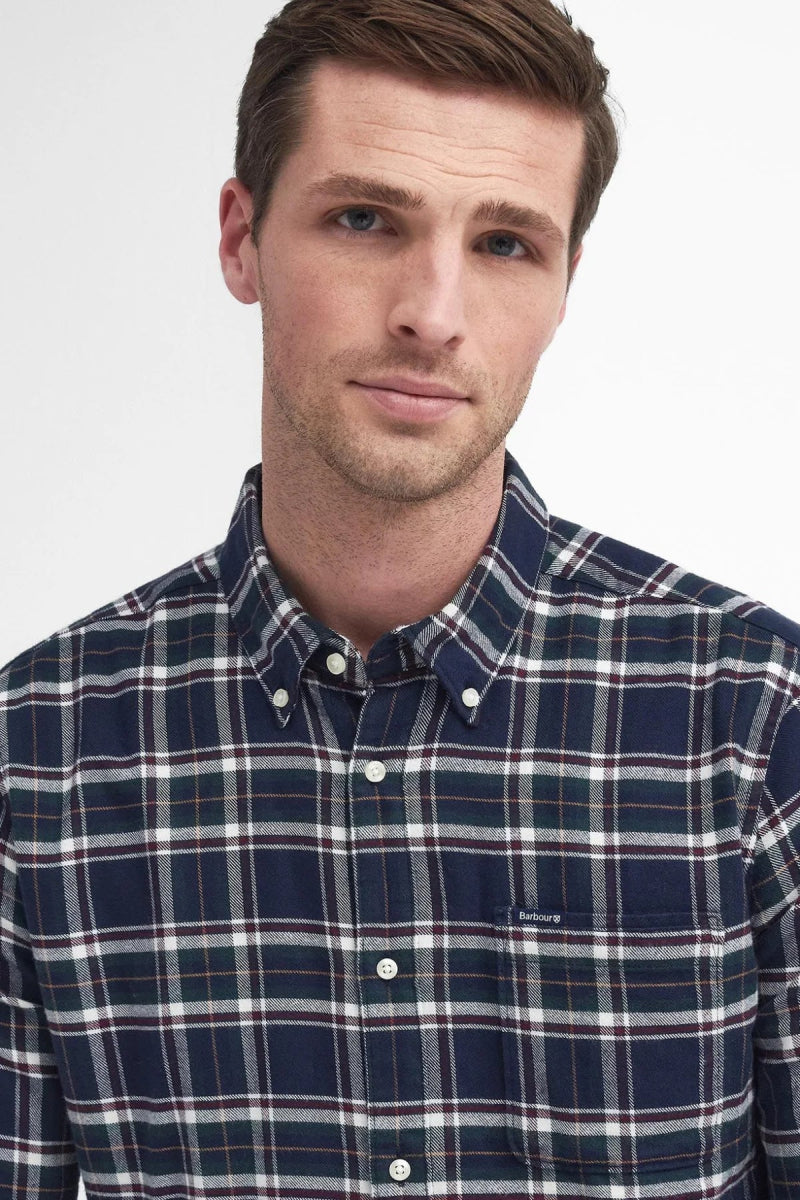 Barbour Drumhill Tailored Long Sleeved Shirt - Mandy