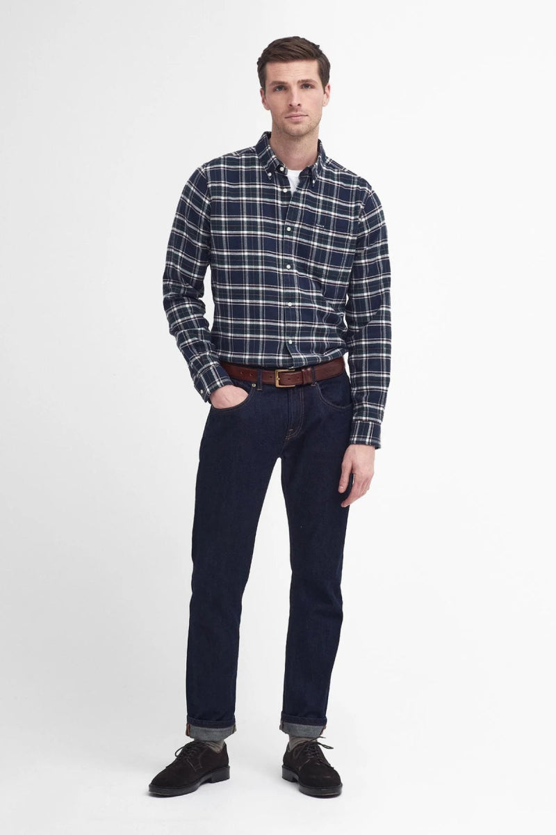 Barbour Drumhill Tailored Long Sleeved Shirt - Mandy