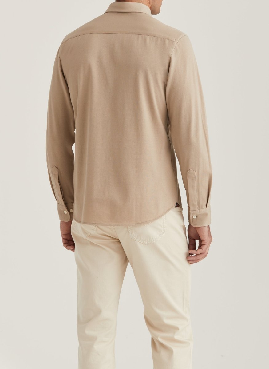 Morris Stockholm Eddie Pique Shirt - Mandy