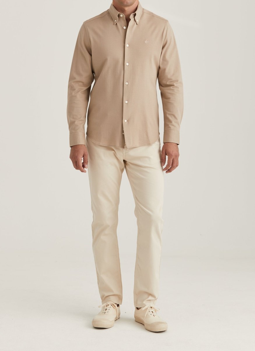 Morris Stockholm Eddie Pique Shirt - Mandy