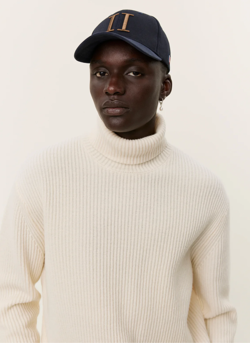 Les Deux Eddie Wool Rib Rollneck - Mandy