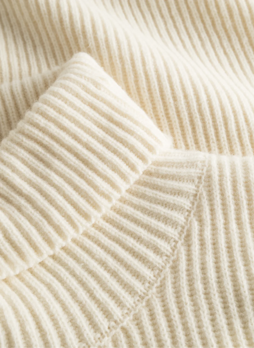 Les Deux Eddie Wool Rib Rollneck - Mandy