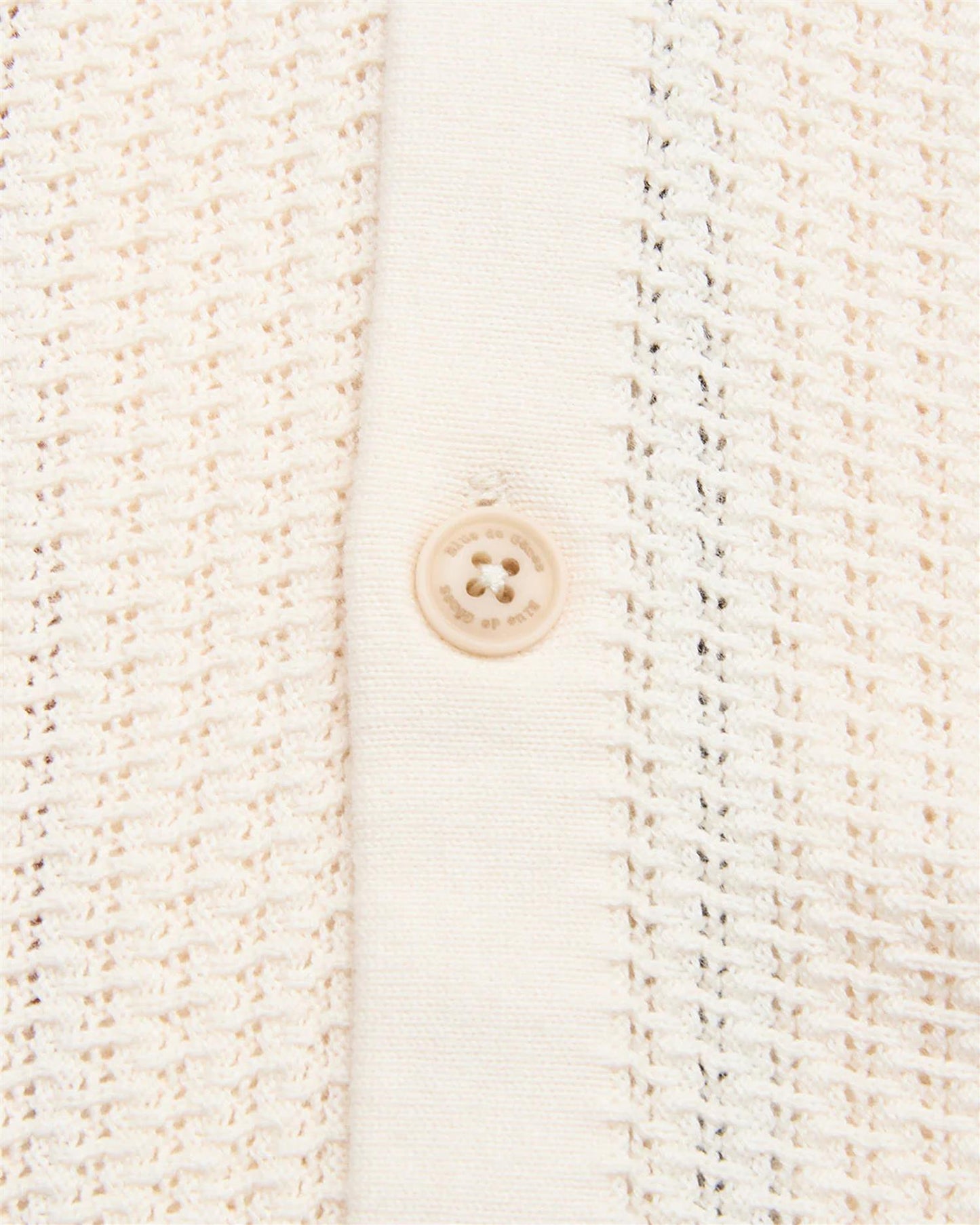BGWalter S/S Cardigan – Chalk