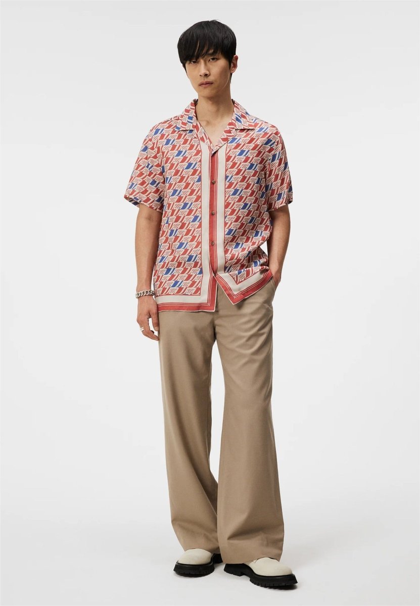 J.Lindeberg Elio Tencel Moto Print - Mandy