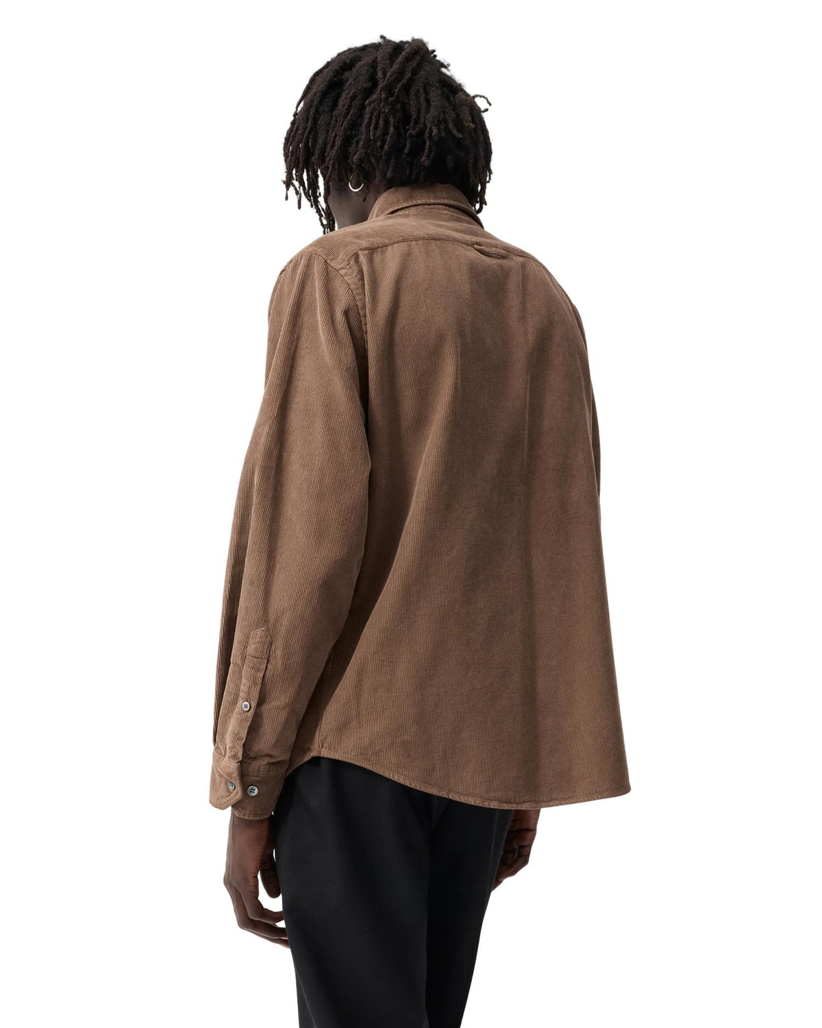 Casual Shirt Walnut Cord Brun