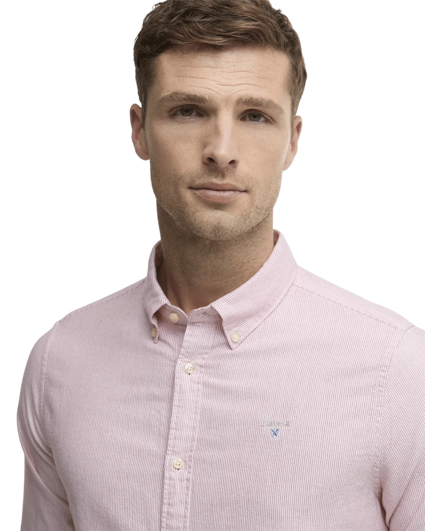 Striped Oxford Tailored Long-Sleeved Shirt