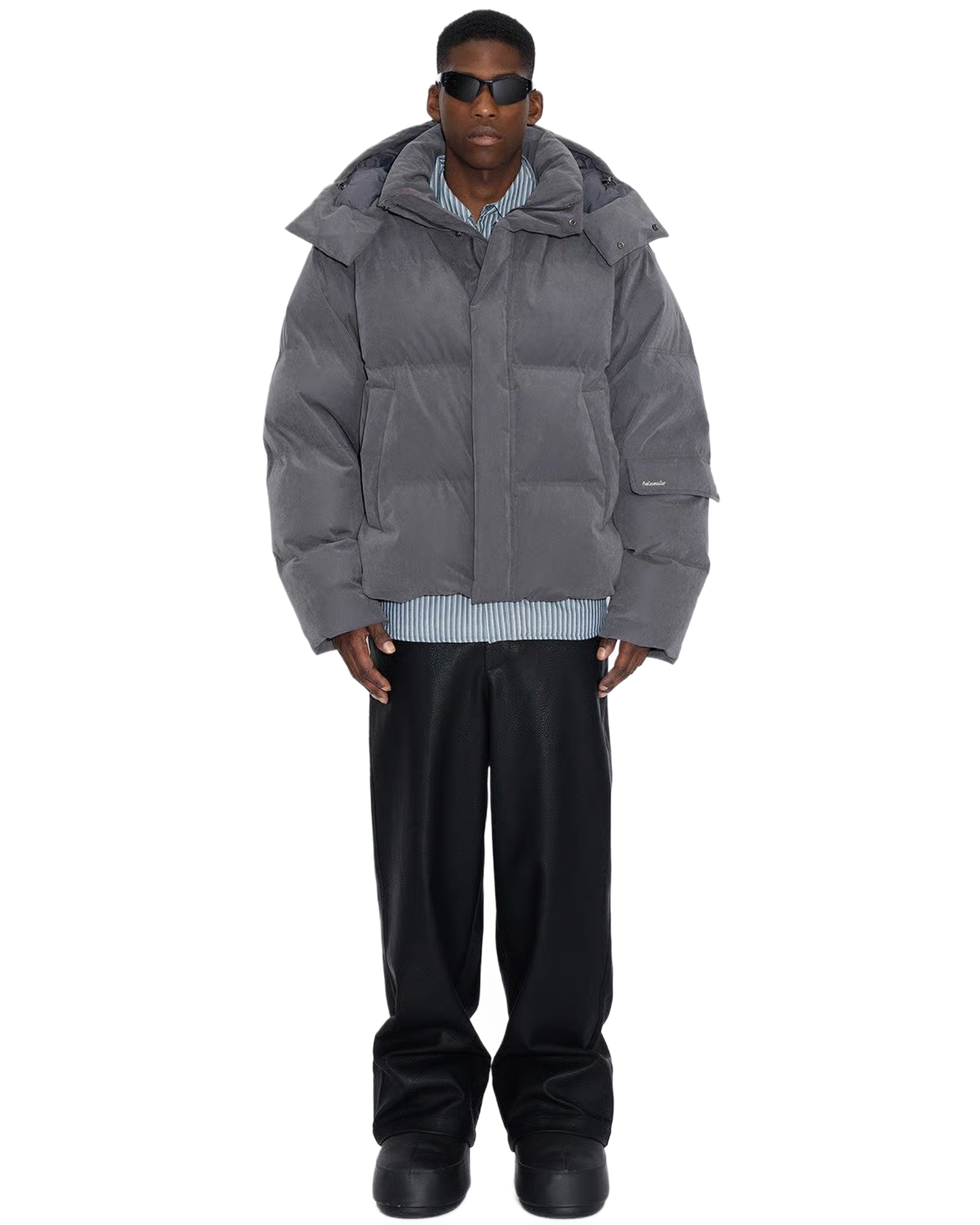 Narvik Brushed Down Jacket Grey