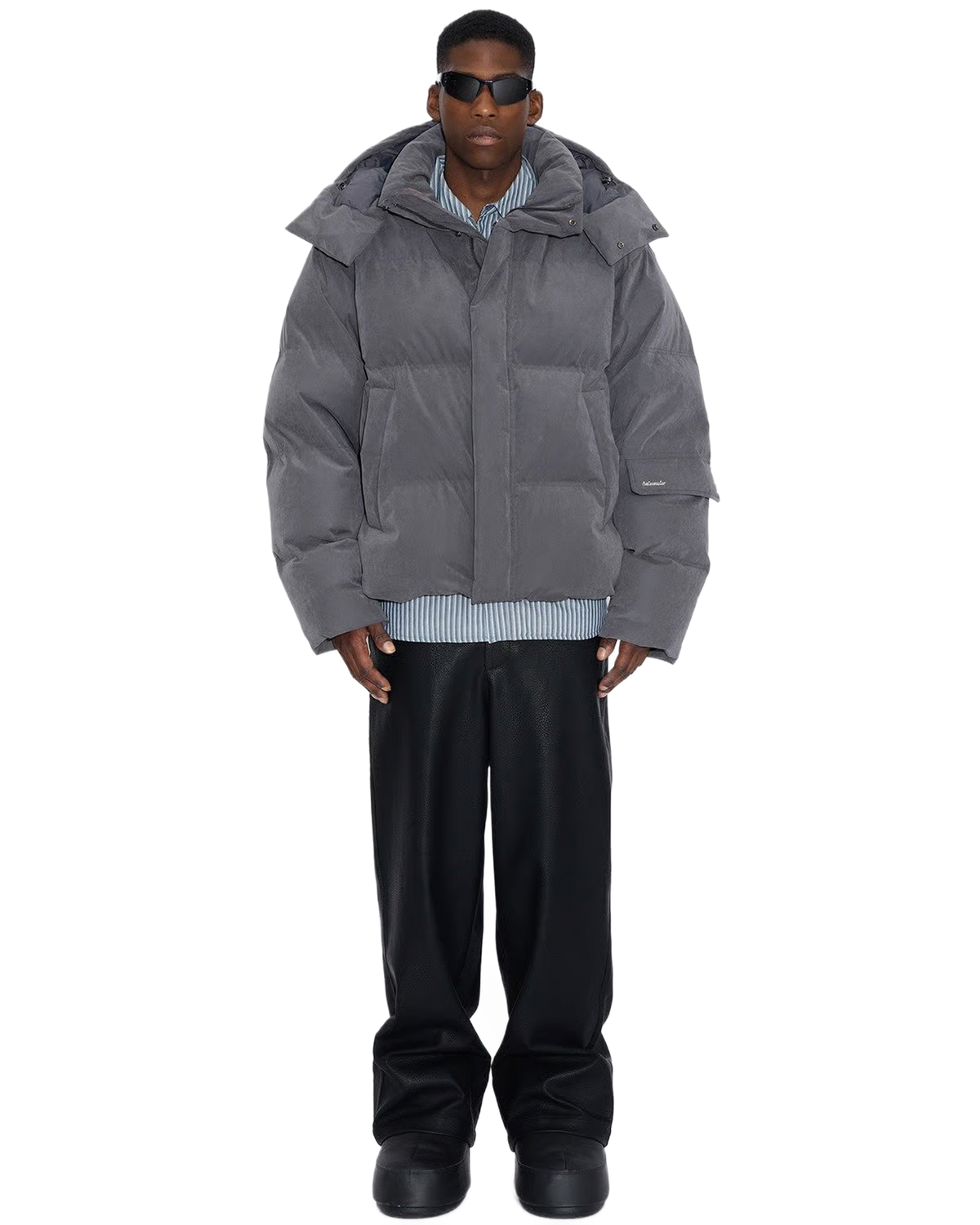 Holzweiler Narvik Brushed Dunjakke – Grey
