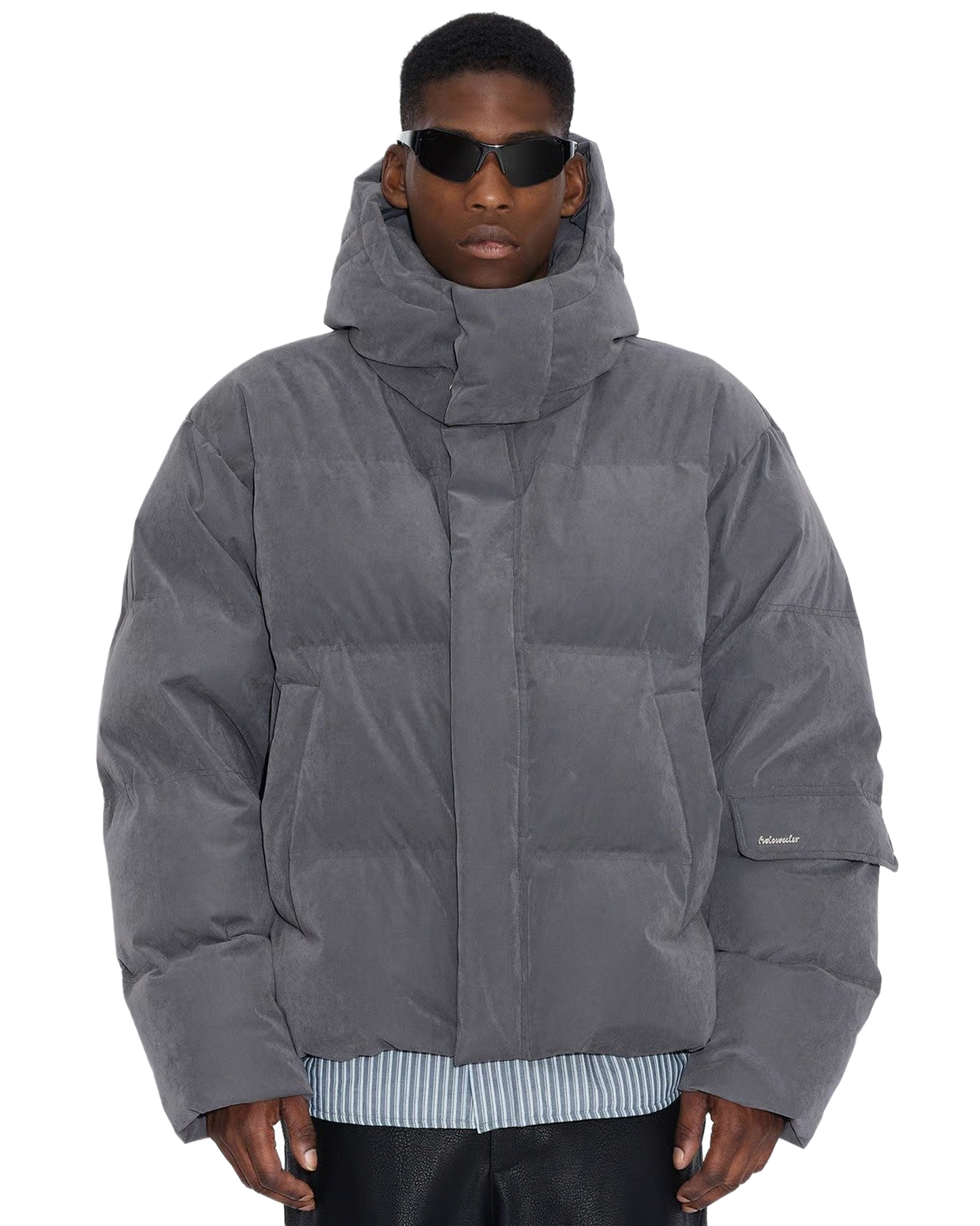 Narvik Brushed Down Jacket Grey