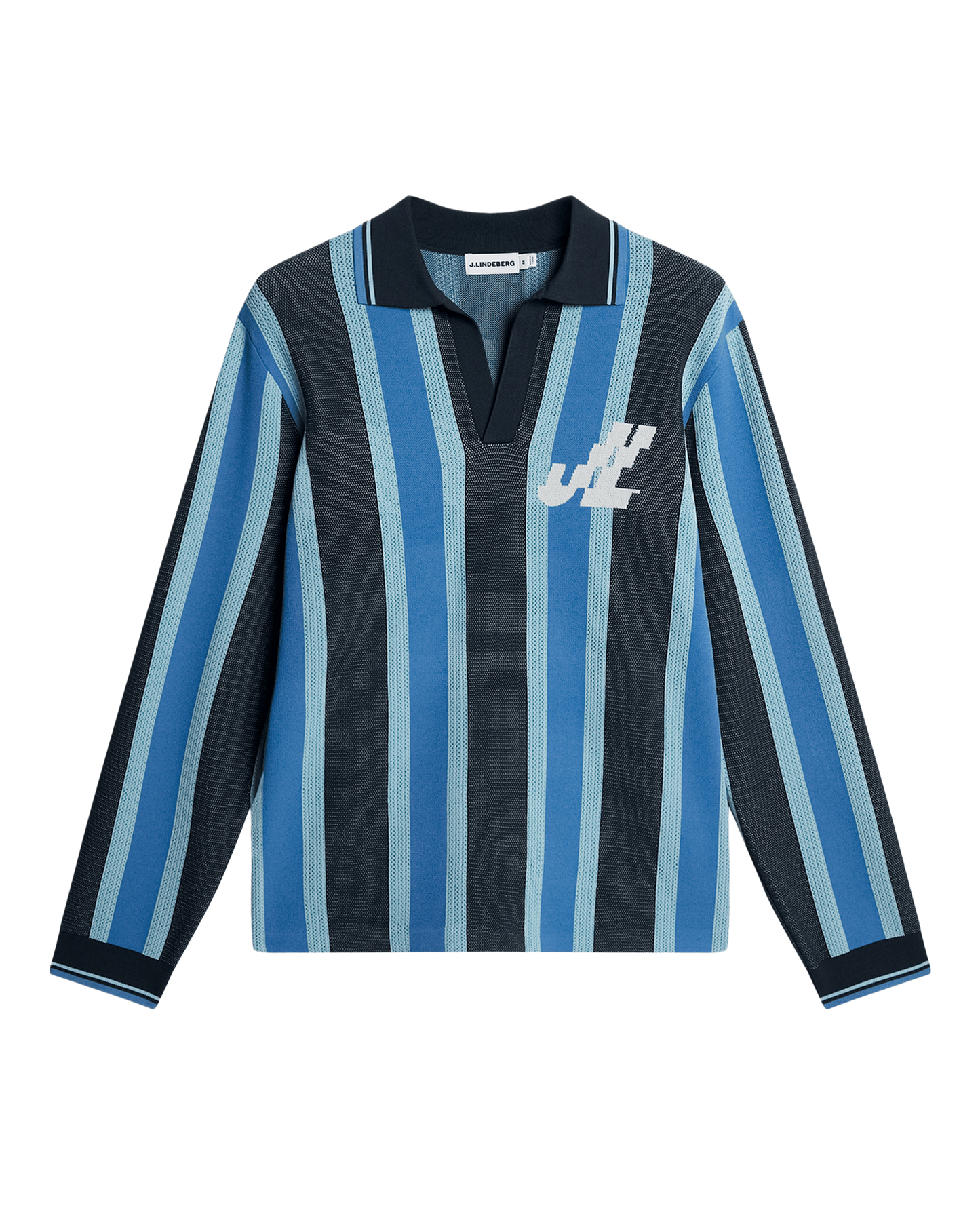 Silas Stripe Polo Knit