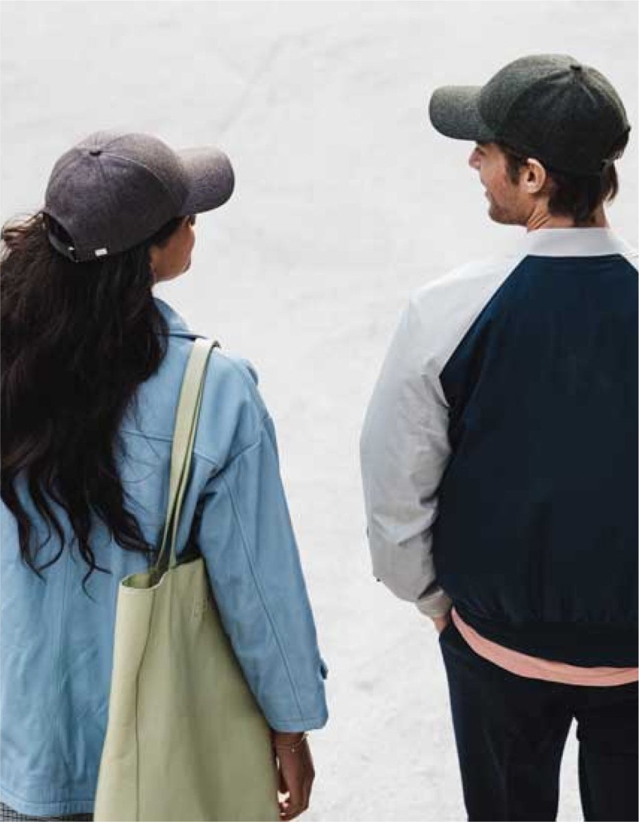 Varsity Headwear Forest green wool caps - Mandy