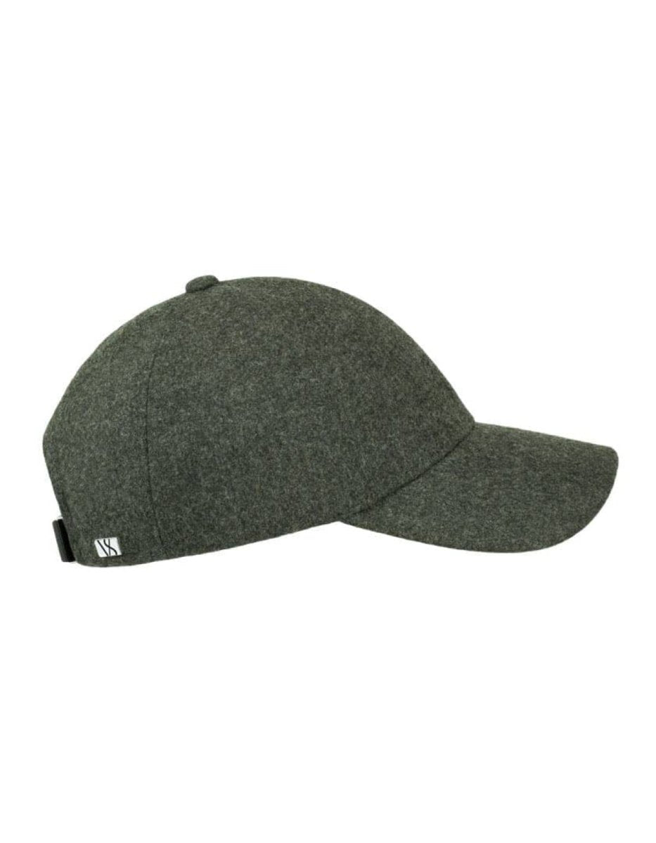 Varsity Headwear Forest green wool caps - Mandy