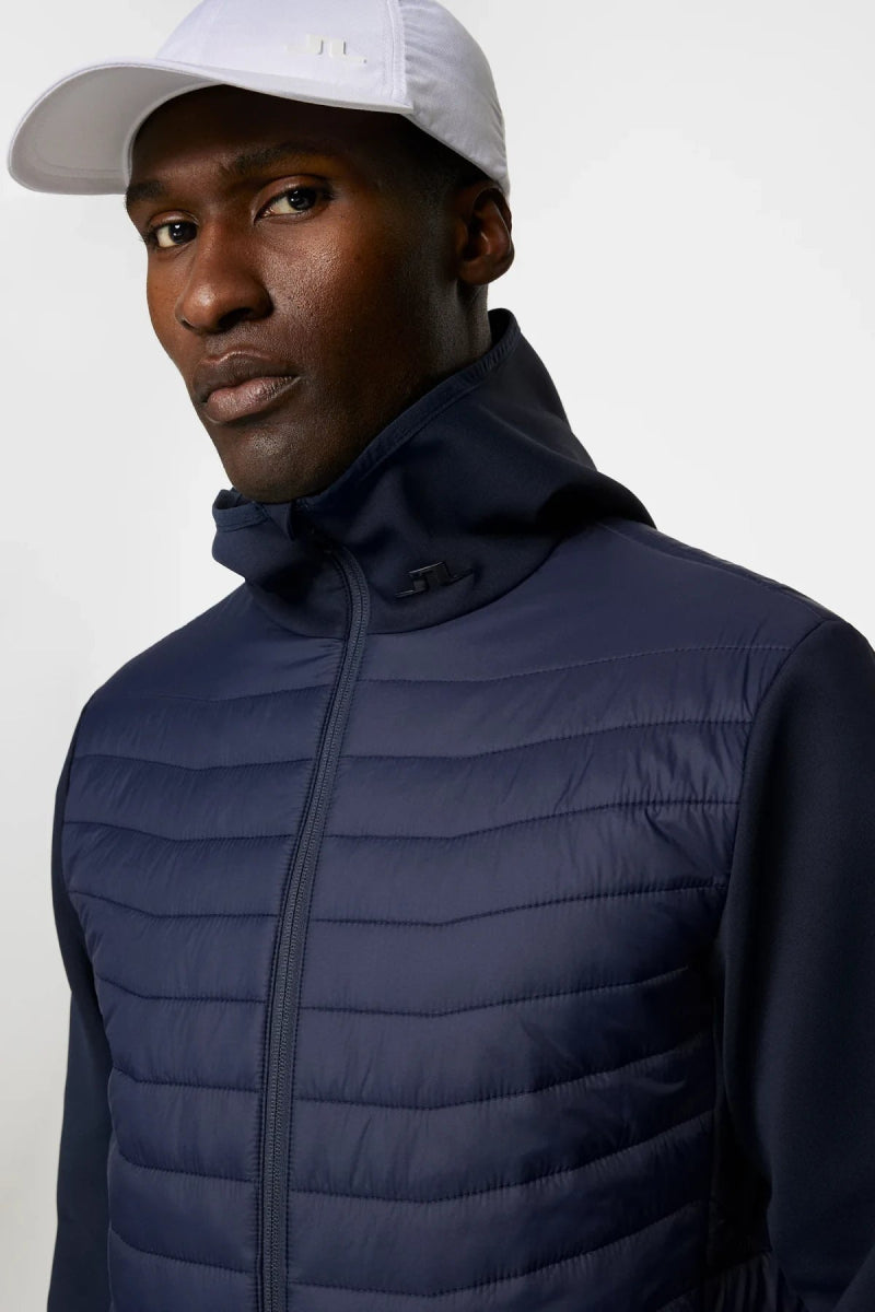 J.Lindeberg Holden Quilt Hybrid Hood - Mandy