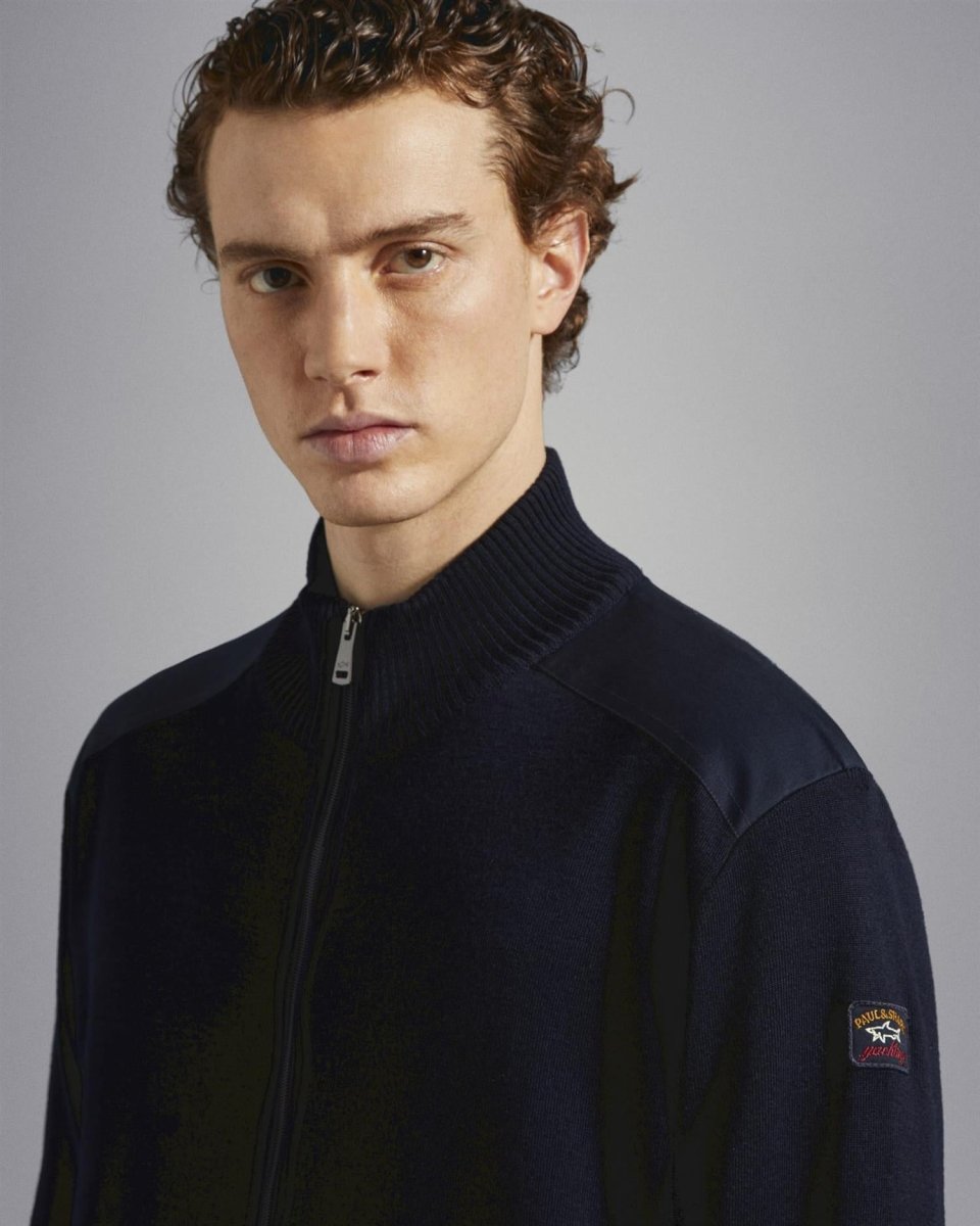 Paul & Shark Iconic badge full zip - Mandy