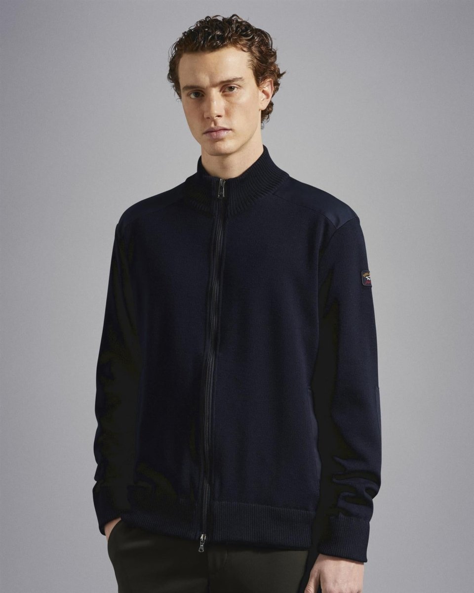 Paul & Shark Iconic badge full zip - Mandy