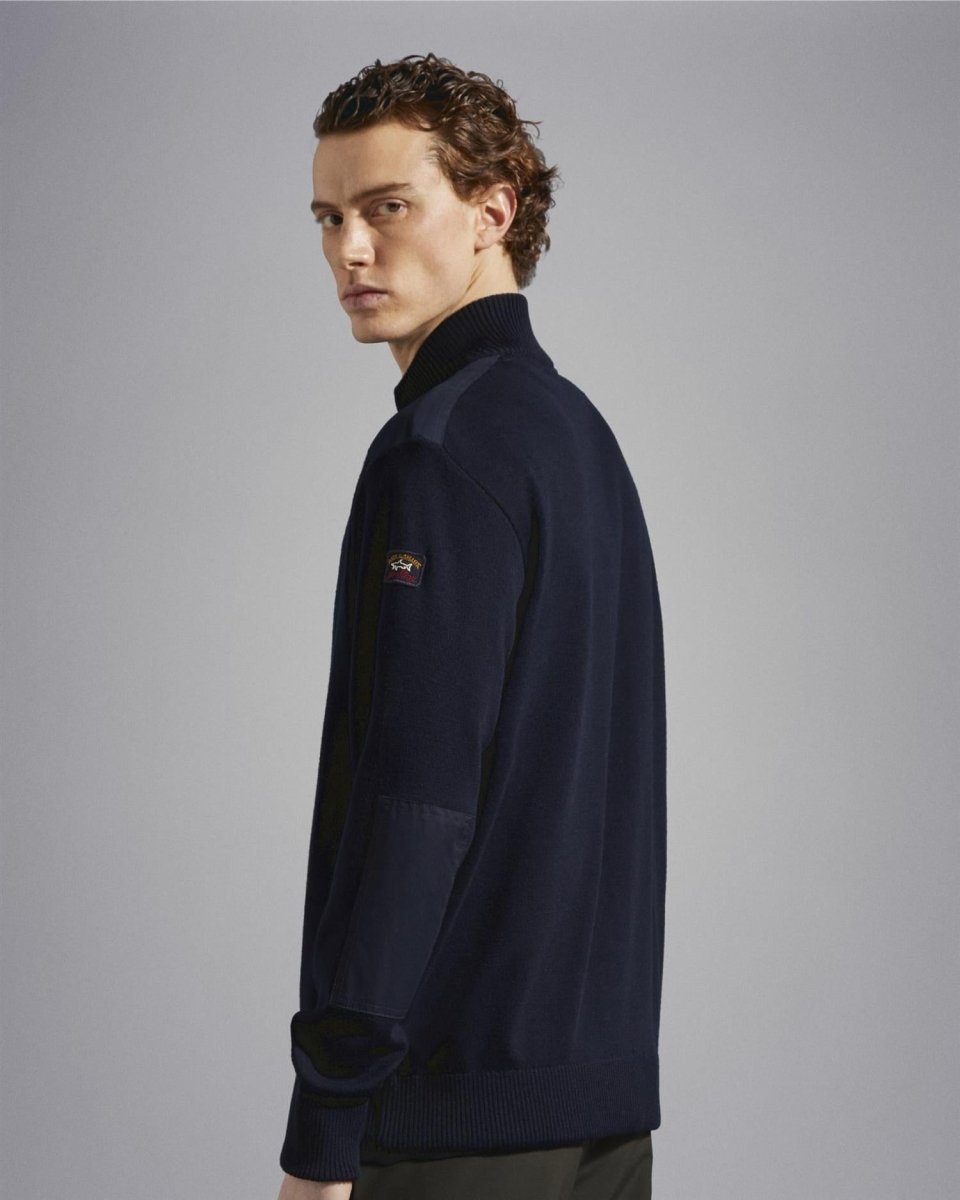 Paul & Shark Iconic badge full zip - Mandy