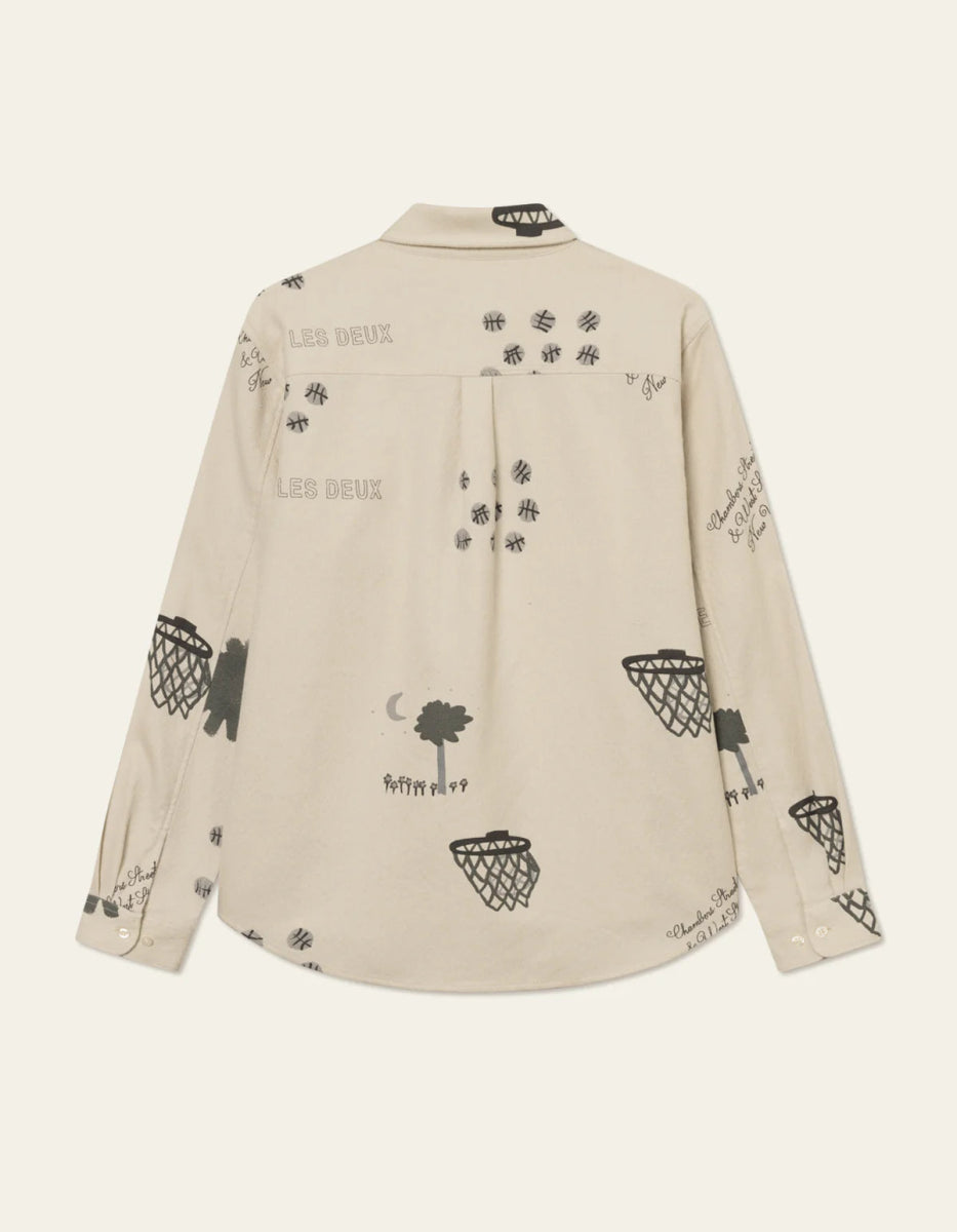 Les Deux Karl AOP Shirt 2.0 - Mandy