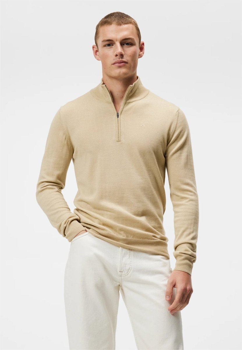 J.Lindeberg Kian Zipped Sweater - Mandy