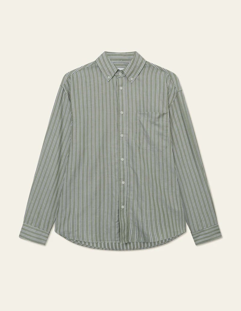 Les Deux Kolton Herringbone Poplin - Mandy