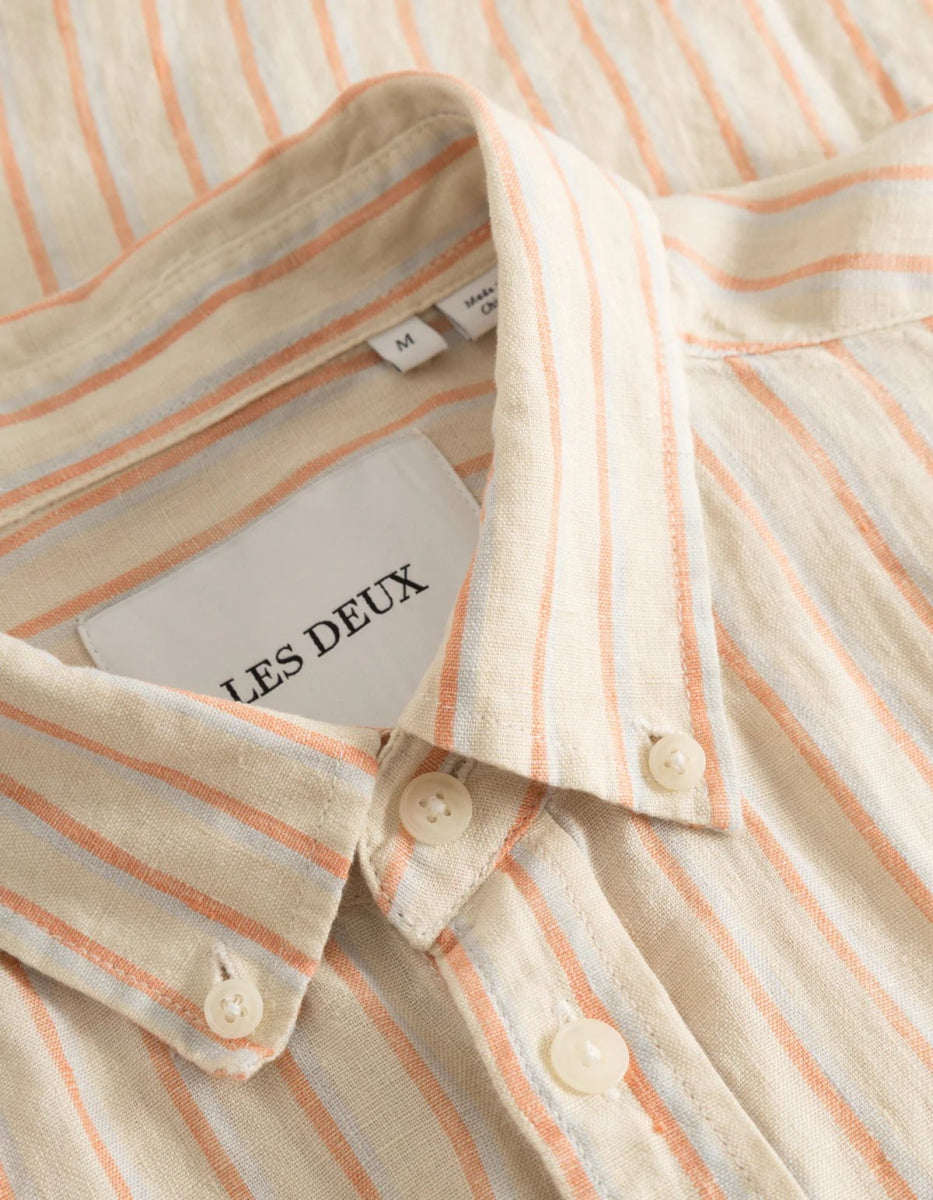 Les Deux Kristian Linen B.D Shirt - Mandy