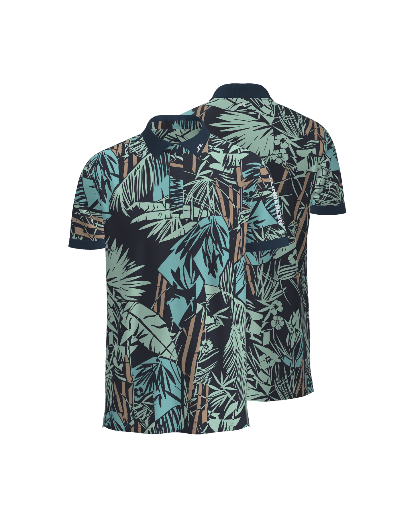 Tour Tech Polo – Grove Navy L