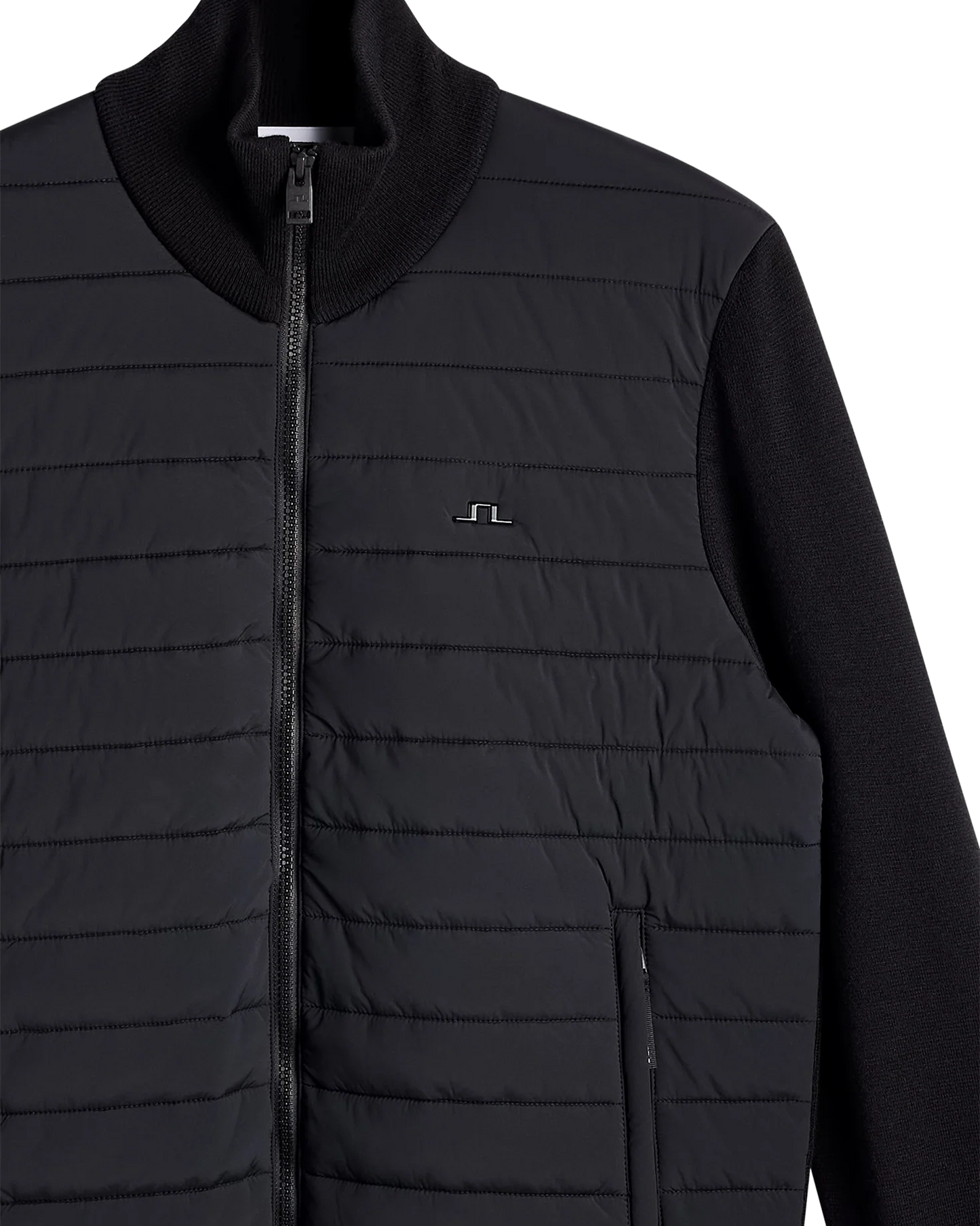 Boen Knit Hybrid Jacket Black