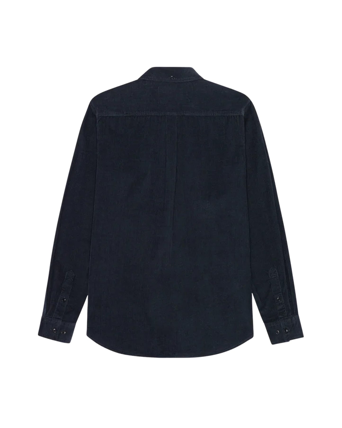 Pinwale Corduroy Shirt Dark Navy Blue