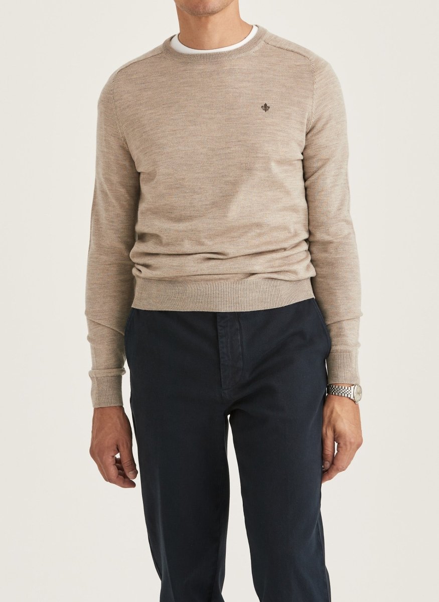 Morris Stockholm Merino Oneck - Mandy