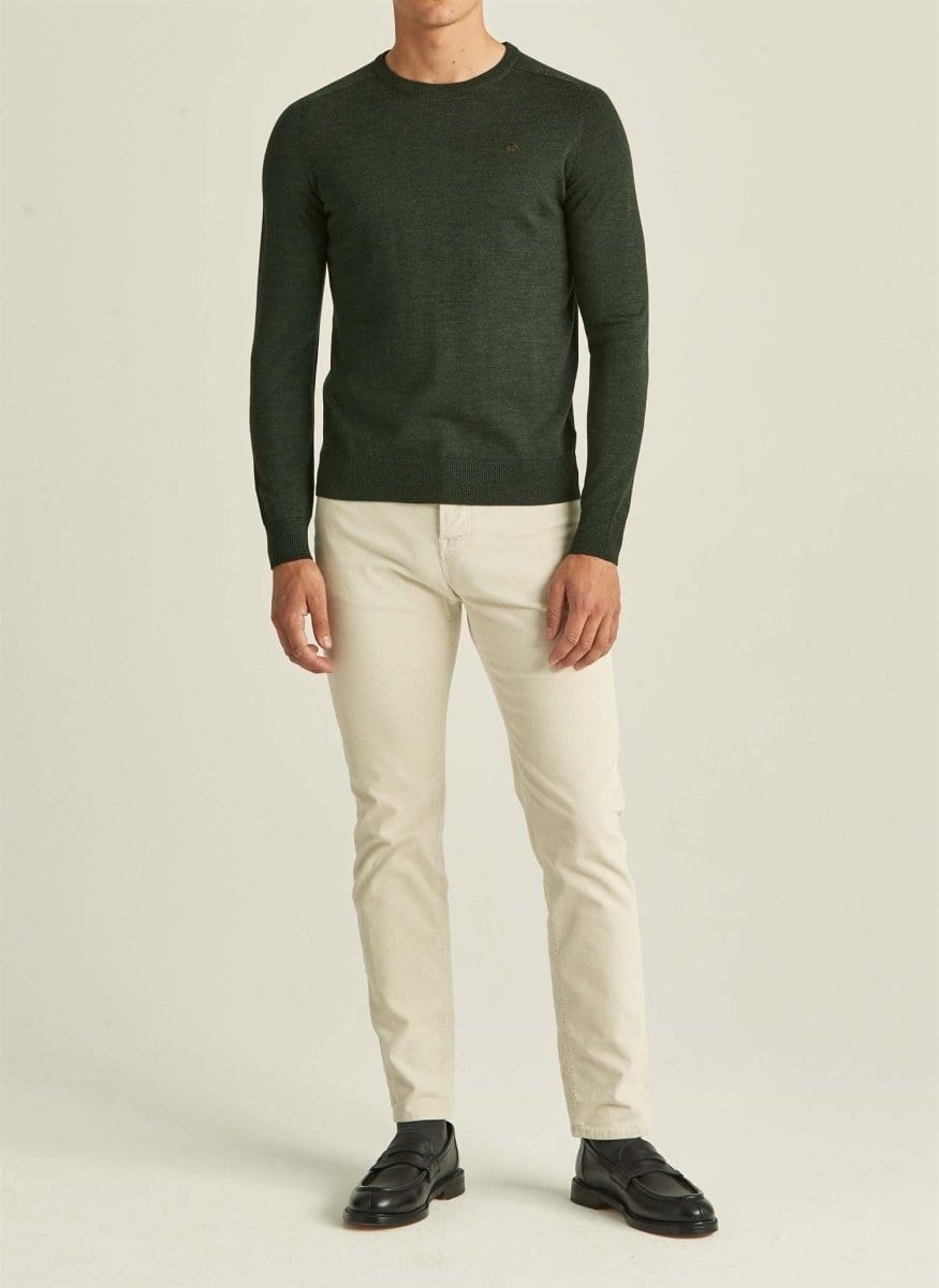 Morris Stockholm Merino oneck - Mandy