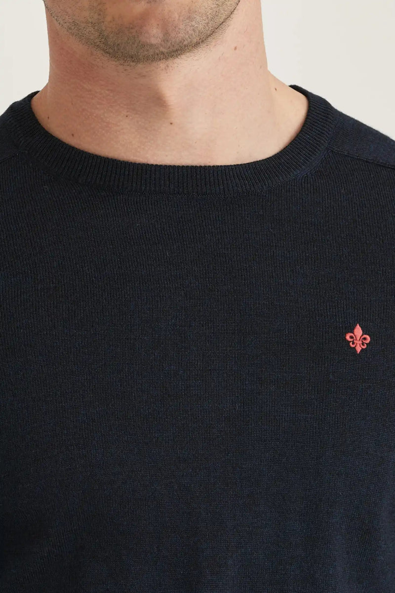 Morris Stockholm Merino Oneck - Mandy