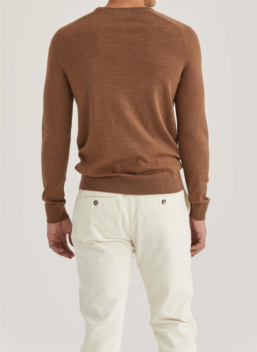 Morris Stockholm Merino oneck - Mandy