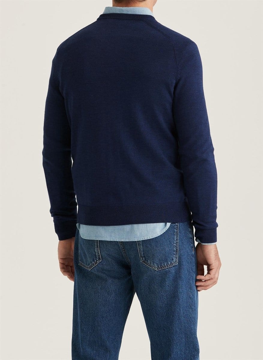 Morris Stockholm Merino oneck - Mandy