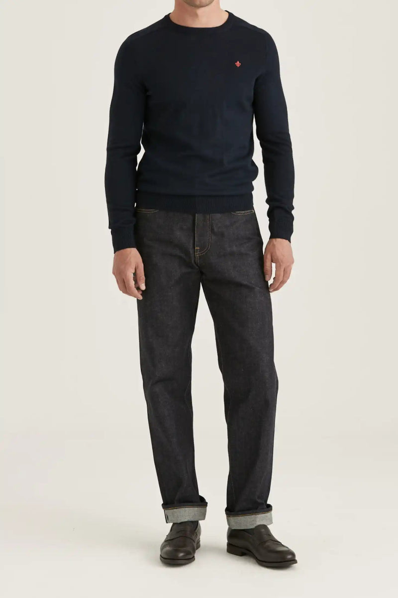 Morris Stockholm Merino Oneck - Mandy