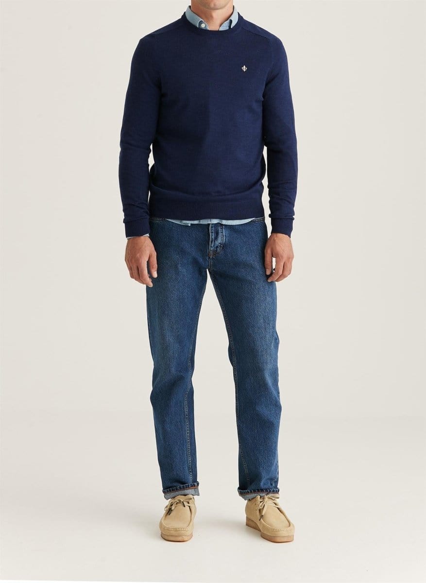 Morris Stockholm Merino oneck - Mandy