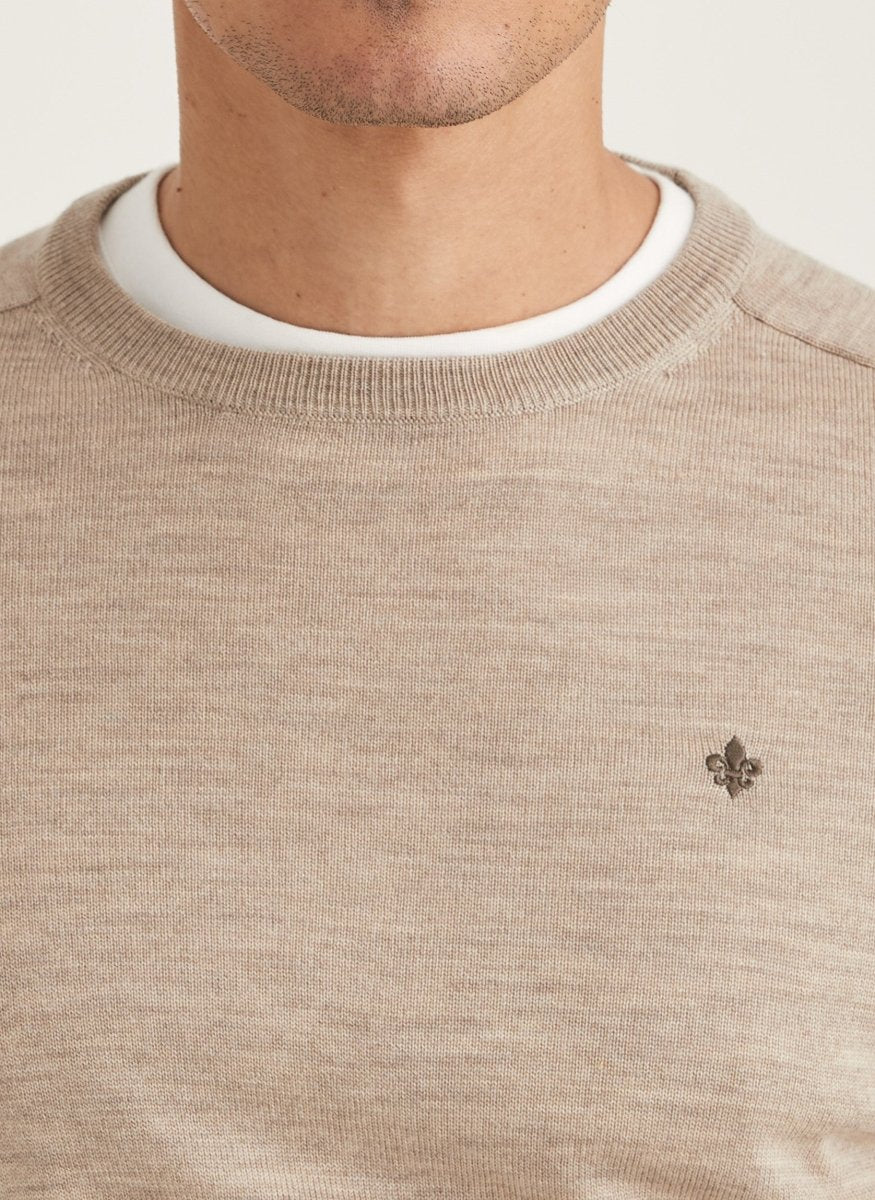 Morris Stockholm Merino Oneck - Mandy