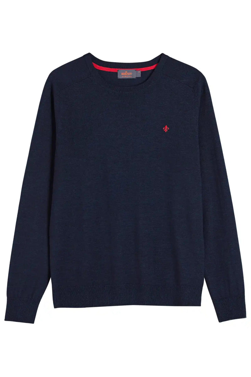 Morris Stockholm Merino Oneck - Mandy