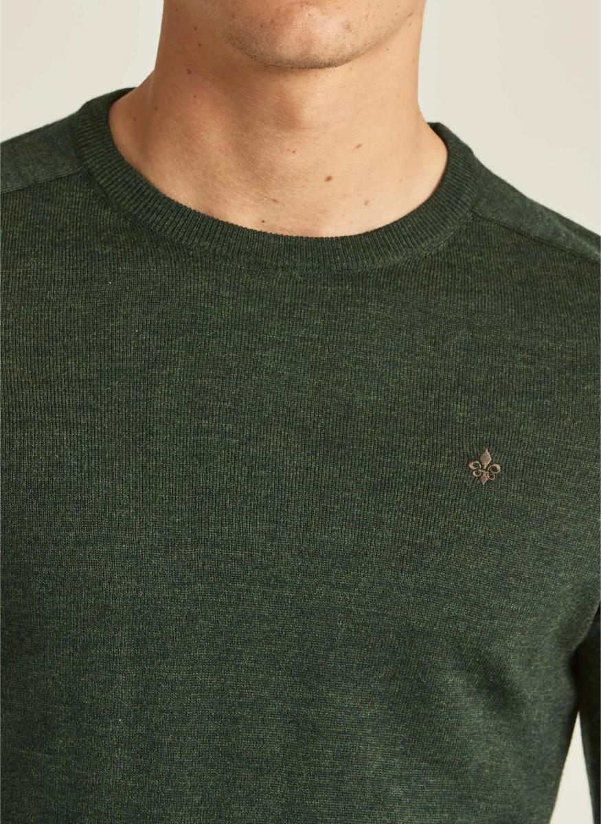 Morris Stockholm Merino Oneck - Mandy