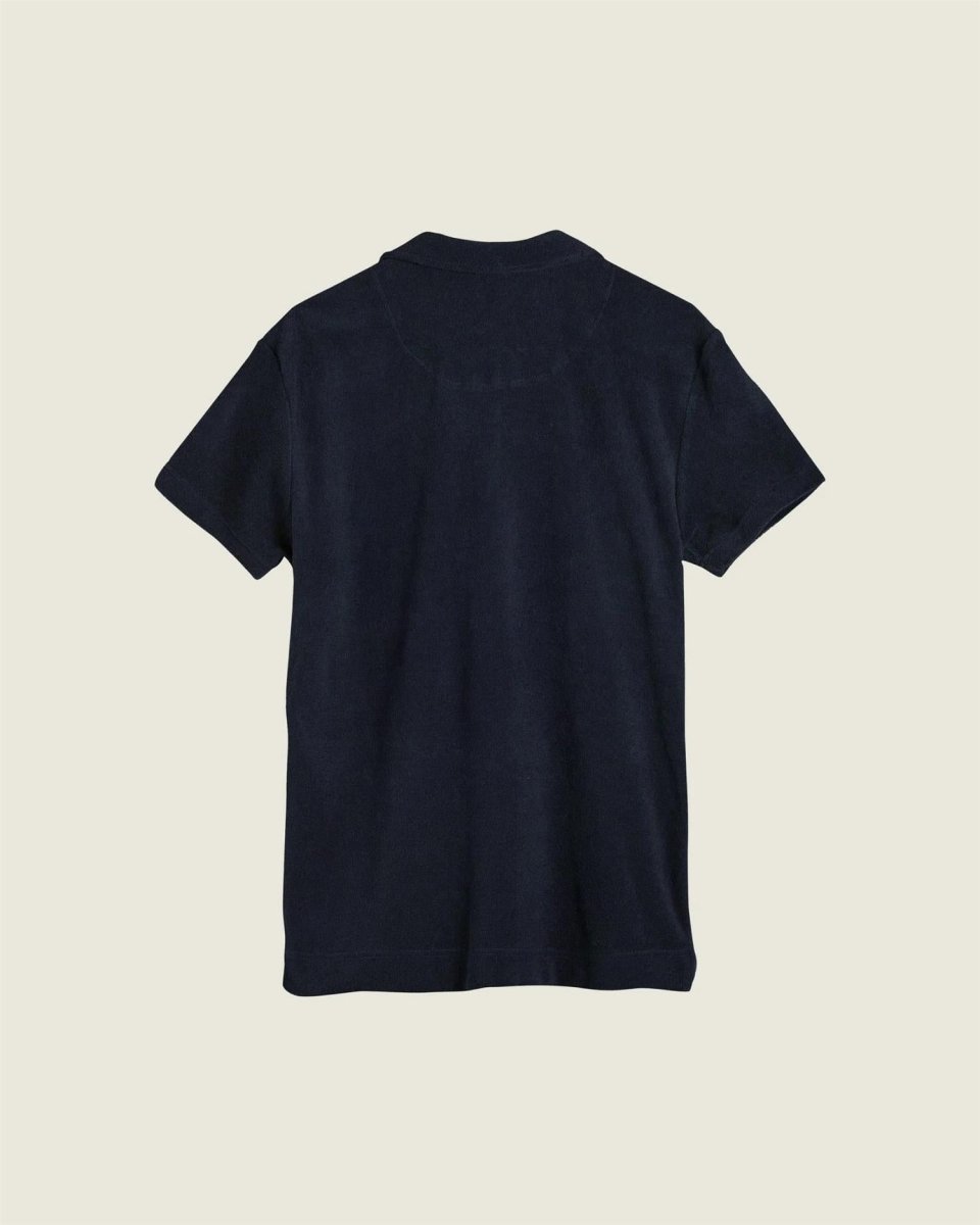 OAS Navy Polo Terry Shirt - Mandy